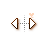 Horizontal resize cursor
