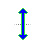 Vertical resize cursor