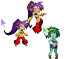 Animated Shantae Cursors preview