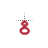 PS Red Origami cursor