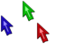 Black-n-Blue Cursors preview