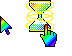 Rainbow Cursors Cursors preview