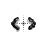 Horizontal resize cursor