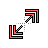 Diagonal resize 1 cursor