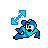 Mega Man- diagonal resize 2 cursor