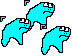 cyan (horse race test) Cursors preview