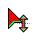 Vertical resize cursor