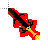 Blood Glow Ancient God Sword cursor