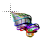 Glassy Rainbow ⚪ Cursors preview