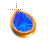 Right Blue Sapphire Teardrop cursor