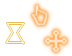 ORANGE NEON Cursors preview