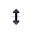 Vertical resize cursor