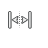 Horizontal resize cursor