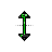 Vertical resize cursor
