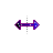 Horizontal resize cursor