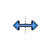 Horizontal resize cursor