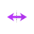 Horizontal resize cursor