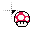 redish pink mario mushroom cursor