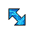 Diagonal resize 2 cursor