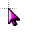 Aero Pink Cursors preview