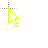 Contornado laranja cursor