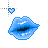 Blue cursor