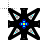 Metallic Blue Perversion Point cursor