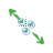 Diagonal resize 2 cursor