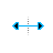 Horizontal resize cursor