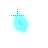 New neon cyan cursor