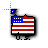 Us flag cursor