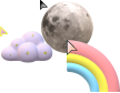 Sky Things Cursors preview