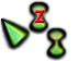 Verde fluorescente Cursors preview