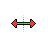 Horizontal resize cursor