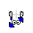 Azul diagonal 2 cursor