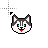 siberian grey husky cursor