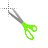 Scissors Light Green cursor