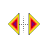 Horizontal resize cursor