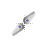 blue mettalic diagonal 2 resize cursor