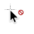 Unavailable cursor