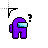 Purple question cursor