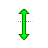 Vertical resize cursor