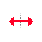 Horizontal resize cursor