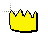 yellow party hat cursor