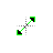 Diagonal resize 1 cursor