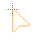 Orange Carbon Fiber Light cursor