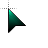 Super Shaded Teal Tailless Cursor cursor