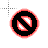 Unavailable cursor