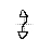 Vertical resize cursor