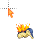 Cyndaquil - Flames cursor